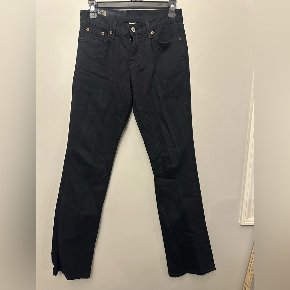 Lucky Brand Women’s Black Classic Rider Jeans Size 25